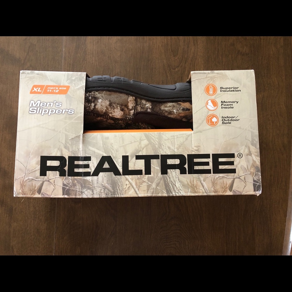 Real Tree Slippers Men’s - Picture 2 of 4